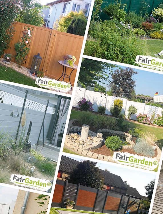 Sichtschutzzaun selber bauen? FairGarden®